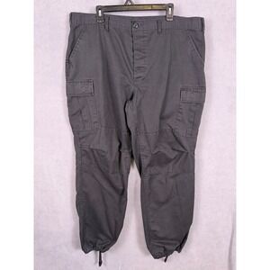Rothco Ultra Force BDU Pants Mens XL Black Military Tactical Hunting Cargo